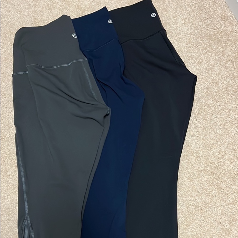 Lululemon wonder under leggings bundle size 6
